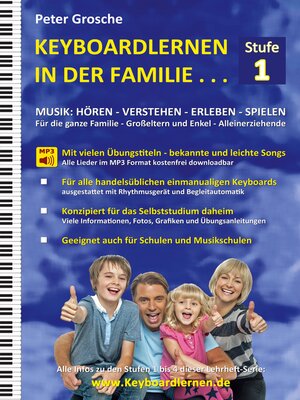 cover image of Keyboardlernen in der Familie (Stufe 1)